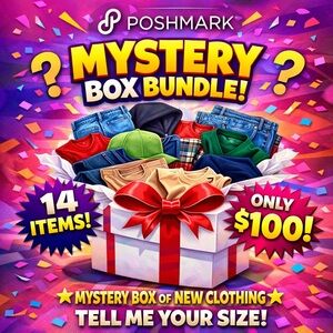 Mystery Clothing Box Bundle 🎁 14 NEW Items – Pick Your Size